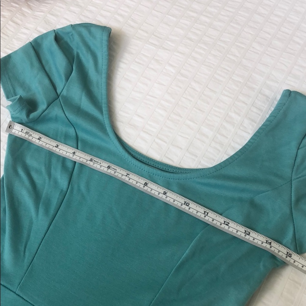 Mint A-Line Dress - Picture 5 of 5